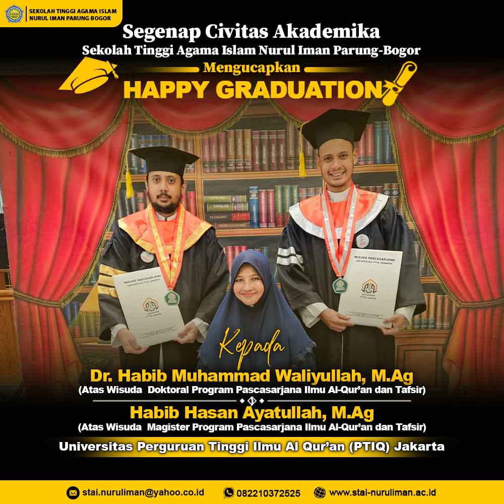 ucapan wisuda habib hasan & habib Muhammad